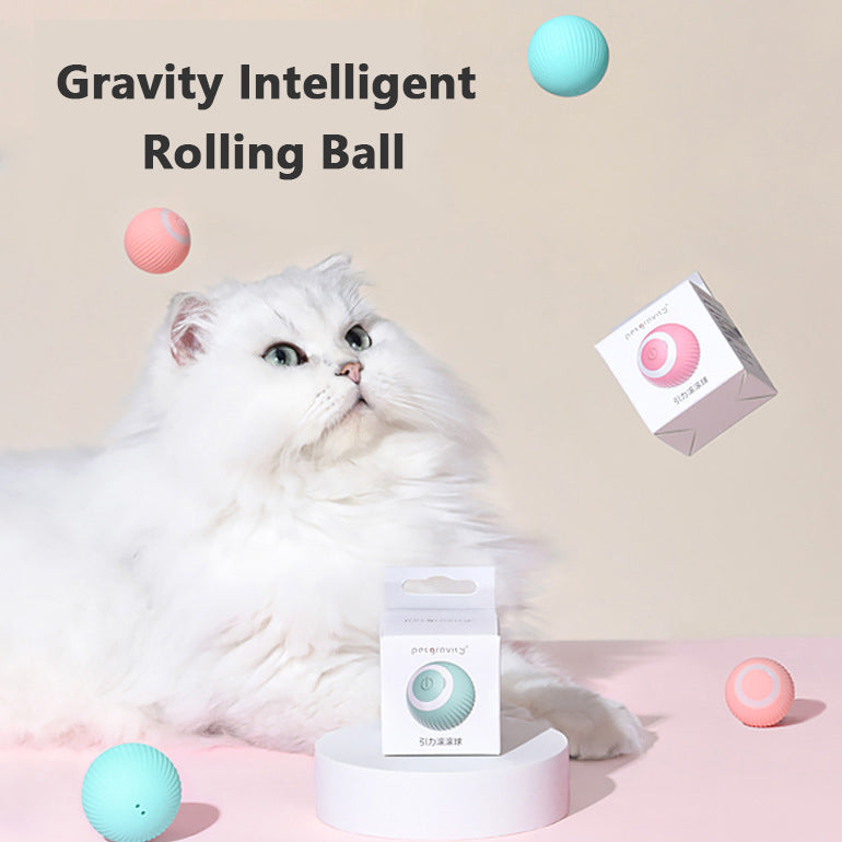 Smart Spinning Ball Pet Toy