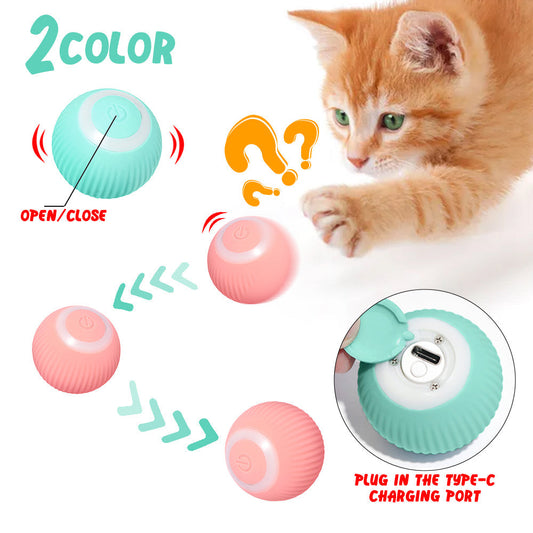 Smart Spinning Ball Pet Toy